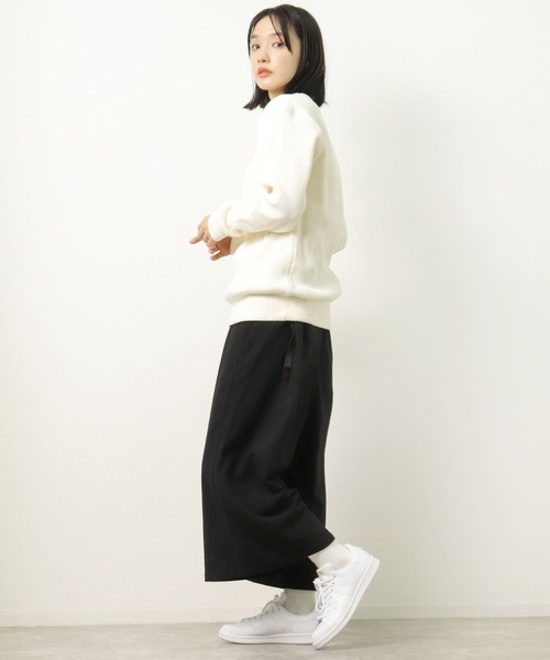 Gramicci(グラミチ)の「【 GRAMICCI / グラミチ 】 GLP21F0 WOOL WRAP FLARE PANTS | ウールラップフレアパンツ INS(その他パンツ・レディース・ブラック/グレー/ブラウン・M)」の13枚目の写真