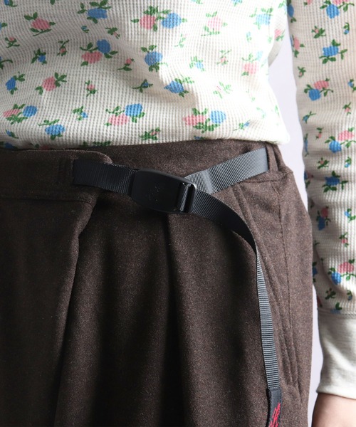 Gramicci(グラミチ)の「【 GRAMICCI / グラミチ 】 GLP21F0 WOOL WRAP FLARE PANTS | ウールラップフレアパンツ INS(その他パンツ・レディース・ブラック/グレー/ブラウン・M)」の11枚目の写真