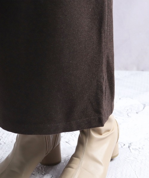Gramicci(グラミチ)の「【 GRAMICCI / グラミチ 】 GLP21F0 WOOL WRAP FLARE PANTS | ウールラップフレアパンツ INS(その他パンツ・レディース・ブラック/グレー/ブラウン・M)」の12枚目の写真