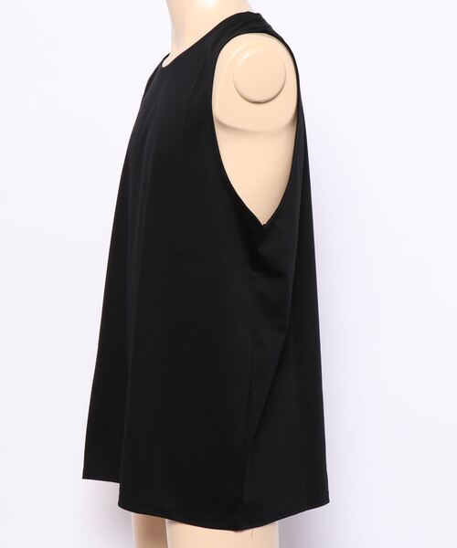 Lui's（ルイス）の「プレミアムスムースBigタンクトップ（Tシャツ/カットソー・メンズ・ホワイト/ブラック/グリーン/バイオレット・FREE）」の5枚目の写真