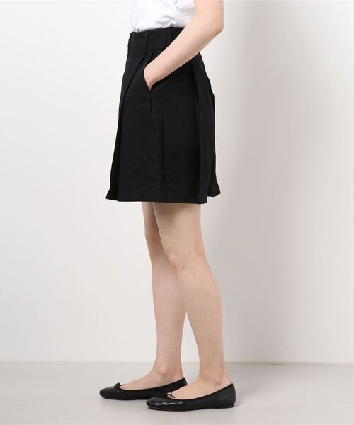 Wefst（ウェスト）の「【Wefst】リネンタッチタックショートパンツ（その他パンツ・レディース・ブラック/ミント/ライトベージュ/グレイッシュベージュ・FREE）」の6枚目の写真