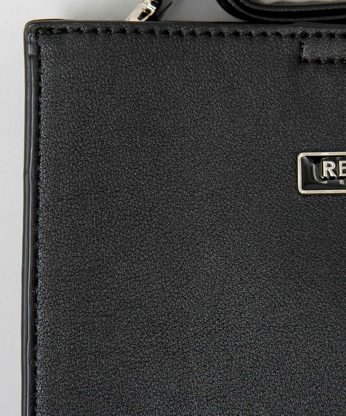 REGiSTA（レジスタ）の「レザー調 スクエア ミニショルダーバッグ（ショルダーバッグ・メンズ・ブラック/ブラック系その他/ブラック系その他2・FREE）」の18枚目の写真