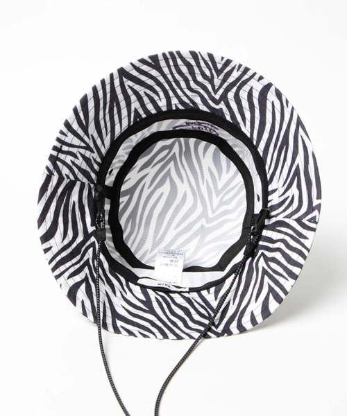 WEGO（ウィゴー）の「WEGO/ロゴサファリハット（ハット・レディース・ホワイト/その他1/ブラック・FREE）」の4枚目の写真