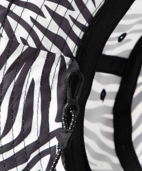 WEGO（ウィゴー）の「WEGO/ロゴサファリハット（ハット・レディース・ホワイト/その他1/ブラック・FREE）」の7枚目の写真