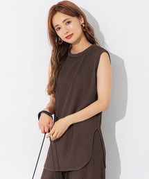 coca（coca） | リブノースリーブトップス(タンクトップ)