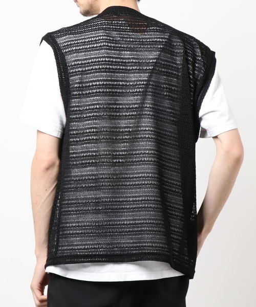 Revo.（レボ）の「【URBAN WHITE IN SEOUL】すかし編み Vネック ニット