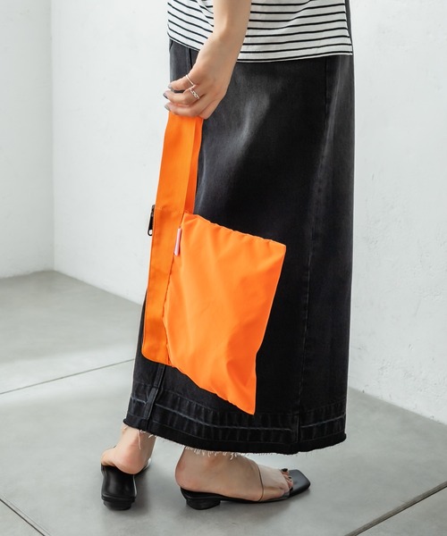 mystic（ミスティック）の「NYLONY ワンハンドバッグ（ハンドバッグ・レディース・ブルー/オレンジ・ONE SIZE）」の20枚目の写真