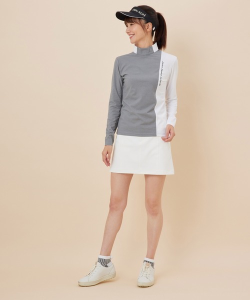 JUN&ROPE'(ジュンアンドロペ)の「【UV】【吸水速乾】バイカラー切替長袖プルオーバー(Tシャツ/カットソー・レディース・ブラック/グレー/ピンク・S/M/L)」の18枚目の写真