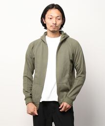 JACK & MARIE | JACK & MARIE FULLZIP HOODIE (ジャックアンドマリー フルジップフーディー)(オリーブドラブ)(Men's)(パーカー)
