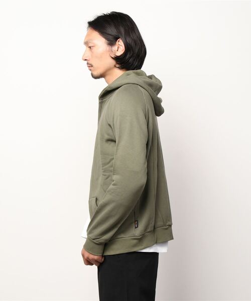JACK & MARIE(ジャックアンドマリー)の「JACK & MARIE FULLZIP HOODIE (ジャックアンドマリー フルジップフーディー)(オリーブドラブ)(Men's)(パーカー・メンズ・オリーブドラブ・M/S/L)」の2枚目の写真