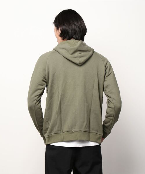 JACK & MARIE(ジャックアンドマリー)の「JACK & MARIE FULLZIP HOODIE (ジャックアンドマリー フルジップフーディー)(オリーブドラブ)(Men's)(パーカー・メンズ・オリーブドラブ・M/S/L)」の3枚目の写真