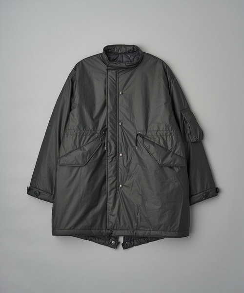 77circa(ナナナナサーカ)の「77circa×WILD THINGS luster print m-48 test sample coat (CCW21aw-01)(ダウンジャケット/コート・メンズ・ブラック/オリーブ・LARGE/XX-LARGE)」の12枚目の写真