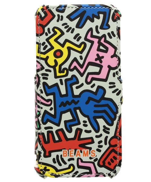 Keith Haring（キース・ヘリング）の「GRAPHT × BEAMS / キース・ヘリング フラップカバー iPhone6 ケース（スマホケース/カバー・メンズ・ホワイト/ブラック/ピンク/レッド/その他1/その他2・ONE SIZE）」の5枚目の写真