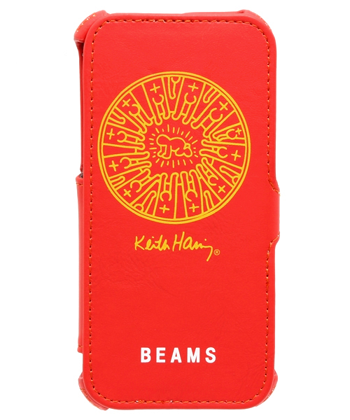 Keith Haring（キース・ヘリング）の「GRAPHT × BEAMS / キース・ヘリング フラップカバー iPhone6 ケース（スマホケース/カバー・メンズ・ホワイト/ブラック/ピンク/レッド/その他1/その他2・ONE SIZE）」の4枚目の写真
