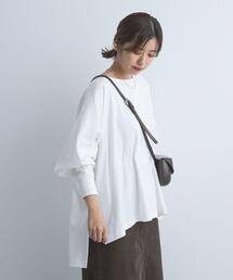 green label relaxing | ニュアンス ビッグ プルオーバー カットソー Tシャツ(Tシャツ/カットソー)