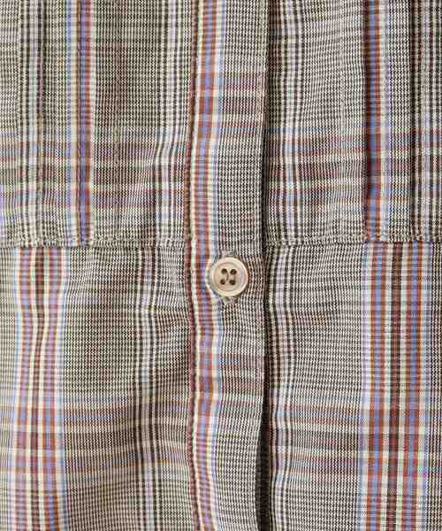 SHOO・LA・RUE(シューラルー)の「◆ピンタックバックリボンシャツ(シャツ/ブラウス・レディース・ライトベージュ/ブラウン系2/ダークグリーン/ブラウン系・03/04/02)」の12枚目の写真