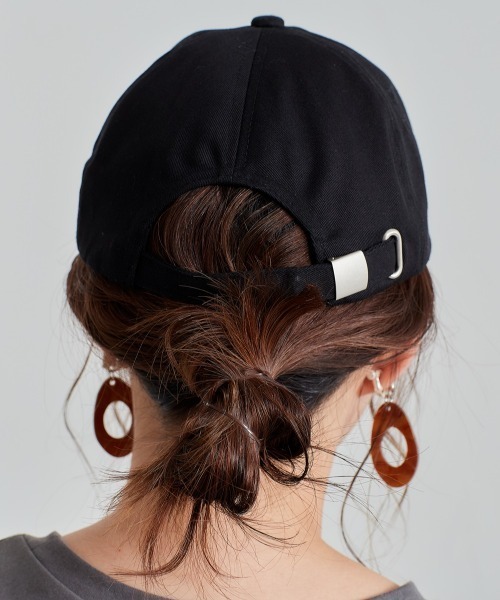 cepo（セポ）の「カレッジロゴベースボールＣＡＰ（キャップ・レディース・ブラック/ベージュ/グリーン・FREE）」の9枚目の写真