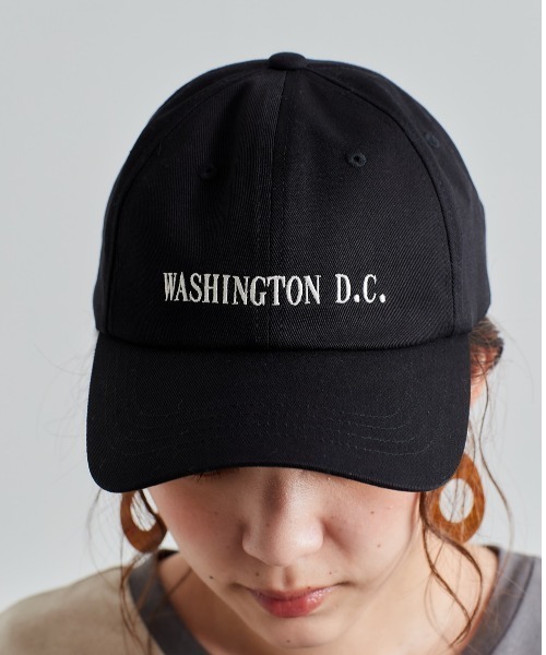 cepo（セポ）の「カレッジロゴベースボールＣＡＰ（キャップ・レディース・ブラック/ベージュ/グリーン・FREE）」の8枚目の写真