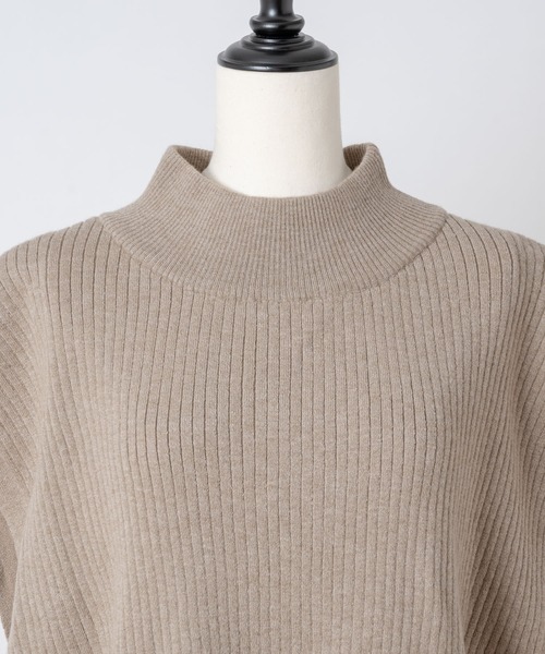 Rewde（ルゥデ）の「【3WAY】ニットベスト（1R14-09197）（ニット/セーター・レディース・ホワイト/ブラック/モカ・M）」の19枚目の写真