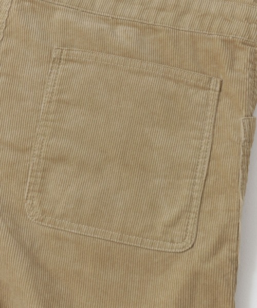 EKAL（エカル）の「EKAL　レイクショアコーデュロイサロペット（サロペット/オーバーオール・レディース・ベージュ/グレー・FREE）」の5枚目の写真