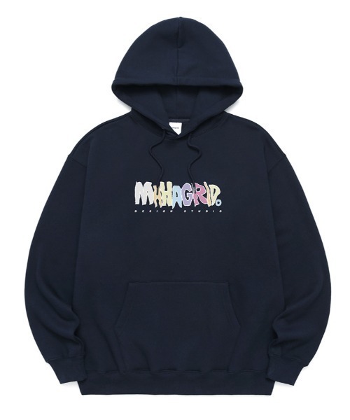 【mahagrid】CRAYON LOGO HOODIE / マハグリッド クレヨン ロゴ フーディー