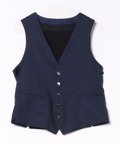 MONSIEUR NICOLE（ムッシュニコル）の「リバーシブルベスト（ベスト・メンズ・ブルー系2/ブルー系1・LARGE/MEDIUM/X-LARGE）」の6枚目の写真