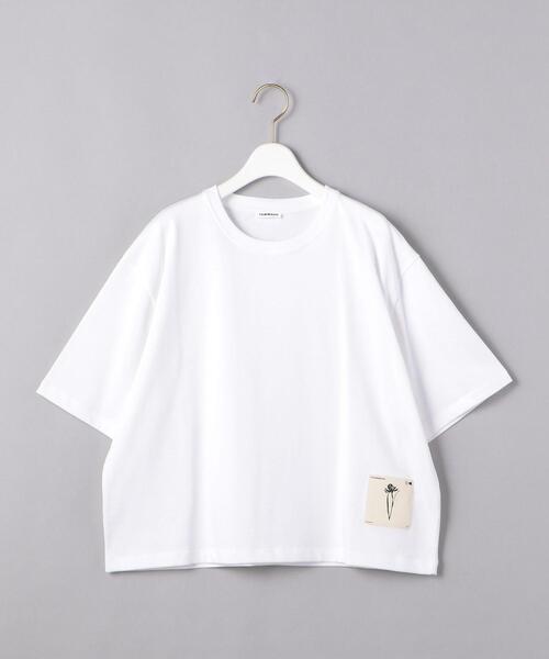 TOM WOOD（トムウッド）の「＜TOMWOOD（トムウッド）＞MONO Tシャツ ■■■（Tシャツ/カットソー・レディース・ブラック/ホワイト・XS）」の2枚目の写真