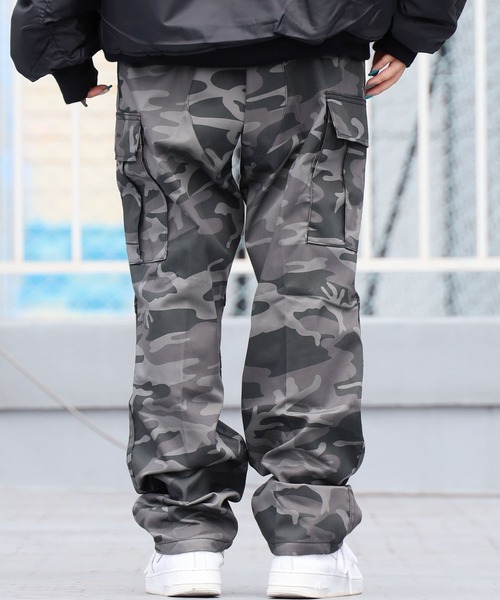 ROTHCO（ロスコ）の「Rothco/ロスコ BDU Army Military 6 Pocket Cargo Pants カモ柄 カーゴパンツ ダブルニー ミリタリー 迷彩（カーゴパンツ・メンズ・ブラック系その他/パープル系その他/ホワイト系その他/イエロー系その他・L/XL/M/S）」の5枚目の写真