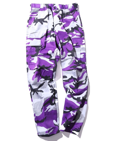 ROTHCO（ロスコ）の「Rothco/ロスコ BDU Army Military 6 Pocket Cargo Pants カモ柄 カーゴパンツ ダブルニー ミリタリー 迷彩（カーゴパンツ・メンズ・ブラック系その他/パープル系その他/ホワイト系その他/イエロー系その他・L/XL/M/S）」の7枚目の写真