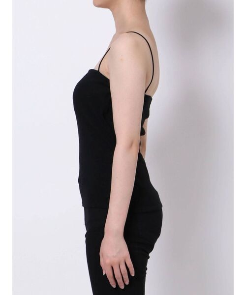 EMODA(エモダ)の「ミニマルボックスキャミ(キャミソール・レディース・ホワイト/ブラック・FREE)」の16枚目の写真