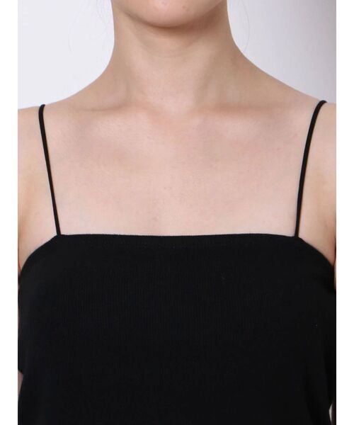 EMODA(エモダ)の「ミニマルボックスキャミ(キャミソール・レディース・ホワイト/ブラック・FREE)」の18枚目の写真