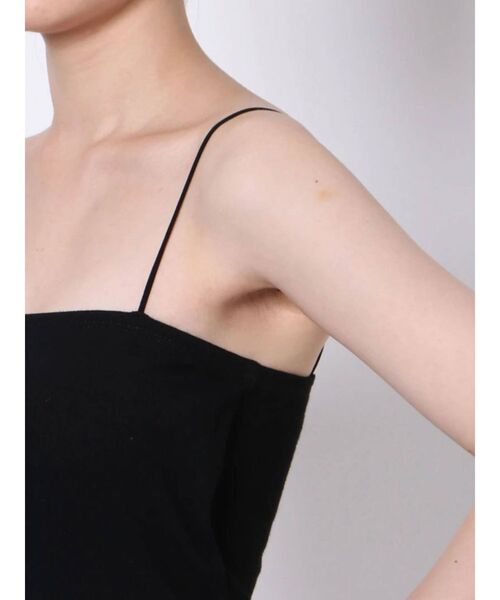 EMODA(エモダ)の「ミニマルボックスキャミ(キャミソール・レディース・ホワイト/ブラック・FREE)」の19枚目の写真