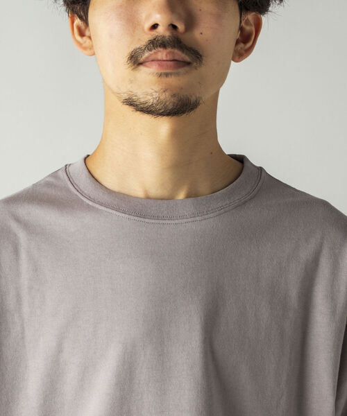 ARMY TWILL（アーミーツイル）の「【ARMY TWILL/アーミーツイル】GLOSTER別注 ロングスリーブTEE バックプリント（Tシャツ/カットソー・メンズ・チャコールグレー/ライトグレー/オフホワイト・MEDIUM/LARGE）」の13枚目の写真