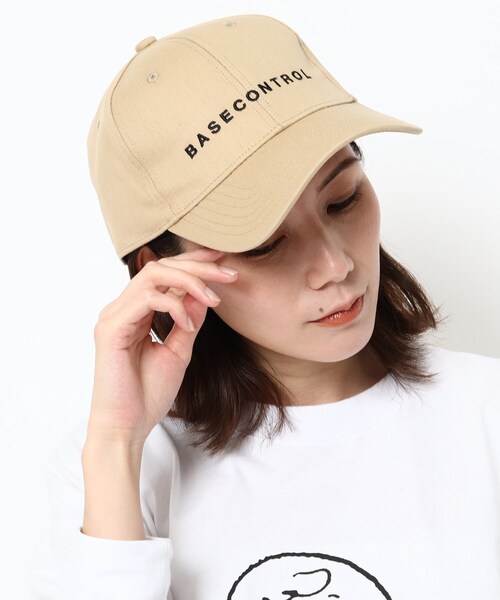 BASECONTROL(ベースコントロール)の「◆ベーシック コットンツイル ローキャップ(キャップ・レディース・ブラック/ベージュ/ブラック系/ベージュ系・99)」の4枚目の写真