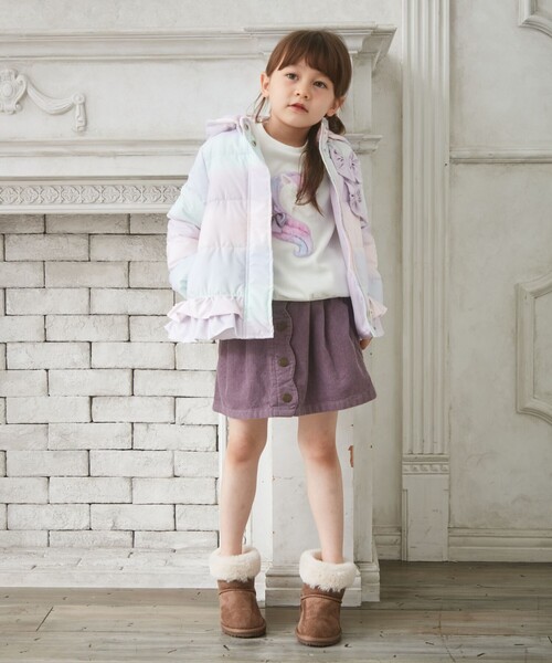 ANY（エニィ）の「リボンコート（その他アウター・キッズ・ブラウン系/ネイビー系/アイボリー系1/ライラック系/ピンク系・120/130/110/100）」の18枚目の写真