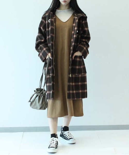 MB mint breeze(エムビーミントブリーズ)の「【M~5L大きいサイズ 】衿フリルレース使い カットソー(Tシャツ/カットソー・レディース・ベージュ/チャコールグレー/ブラウン・3L/M/L/LL/4L/5L)」の19枚目の写真