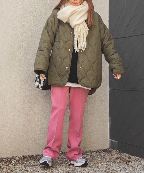 WEGO(ウィゴー)の「WEGO/ワイドフリンジストール(マフラー・レディース・ブラック/ベージュ/オフホワイト/ライム/オレンジ/ライトブラウン/その他1/その他2/その他3・FREE)」の20枚目の写真