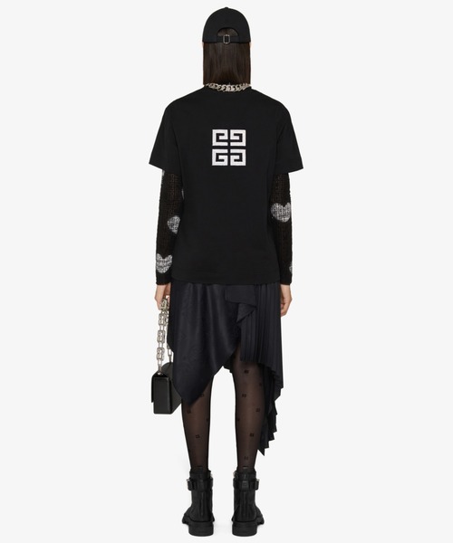 GIVENCHY（ジバンシイ）の「フィットショートスリーブTシャツ（Tシャツ/カットソー・レディース・ブラック・SMALL/MEDIUM/X-SMALL）」の2枚目の写真