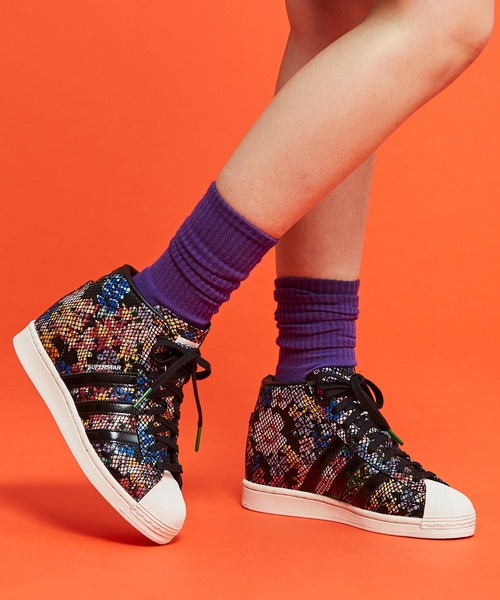 セール ブランド古着 ハイカットスニーカー スニーカー Adidas アディダス のファッション通販 Zozoused