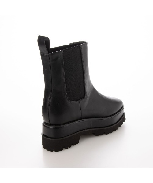 DULCIS REGALO（ドルキス レガロ）の「DulcisRegalo(ドルキスレガロ)二段底サイドゴアショートブーツ（ブーツ・レディース・ブラック・LL/M/L/S）」の7枚目の写真