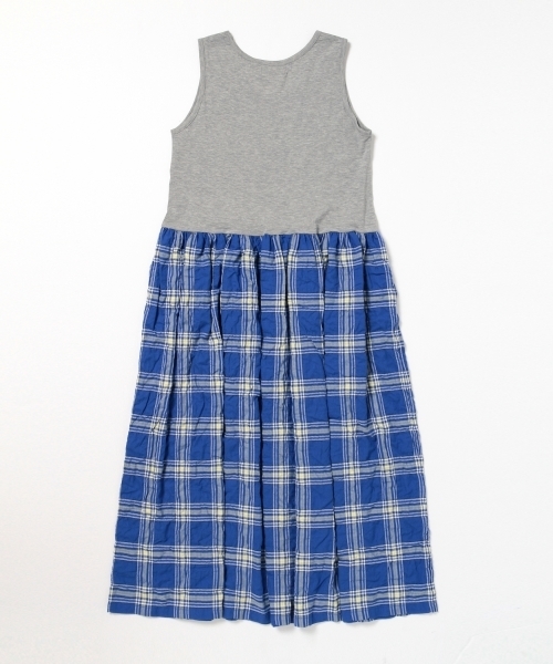 BEAMS BOY(ビームスボーイ)の「BEAMS BOY / 切り替え タンクトップ ワンピース 15SS(ワンピース・レディース・ホワイト/グレー・ONE SIZE)」の10枚目の写真