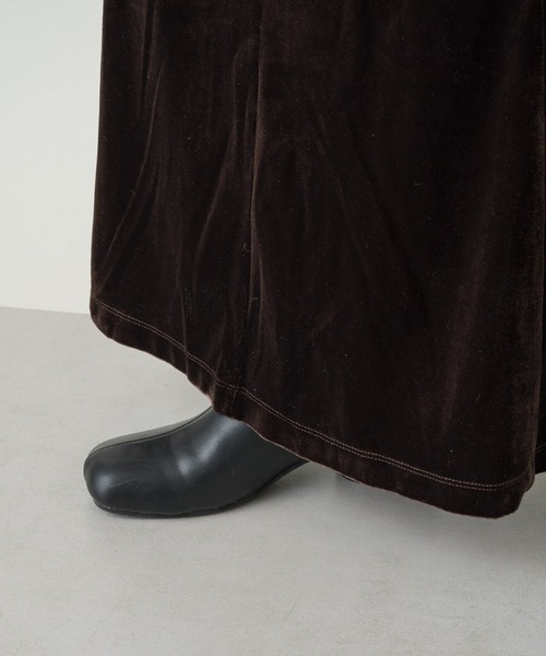 Kastane（カスタネ）の「【マルチウェイ】カットベロアキャミワンピース（ワンピース・レディース・ブラウン/ブラック・FREE）」の7枚目の写真