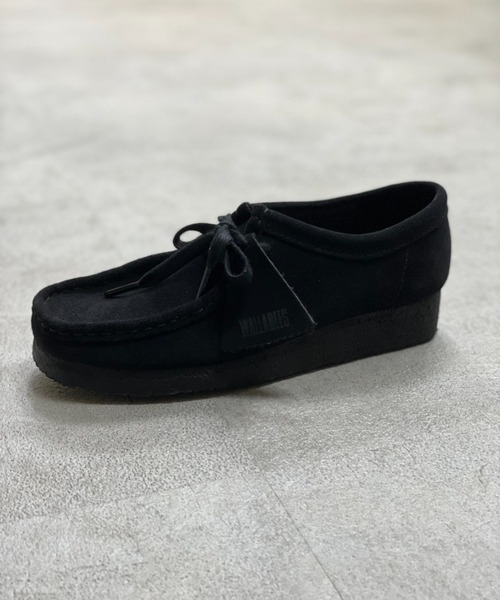 Clarks Wallabies 黒 モカシンシューズ Clarks Wallabies 黒 モカシンシューズ Clarks / Wallabee（約