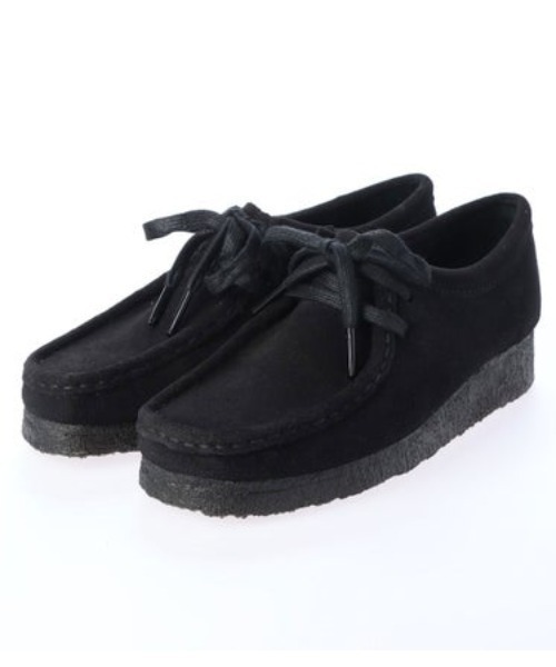 Clarks（クラークス）の「CLARKS/クラークス　Wallabee  ワラビー（モカシン/デッキシューズ・レディース・ブラック/ベージュ・4.5/5/5.5）」の9枚目の写真