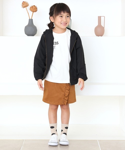 MAKE YOUR DAY（メイクユアデイ）の「ドット柄クルーソックス（ソックス/靴下・キッズ・ブラック/ブラウン/アイボリー・24/12/15 /18/21）」の8枚目の写真