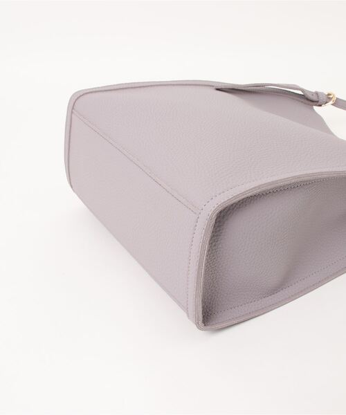 cache cache（カシュ カシュ）の「カシュカシュ cachecache / WEB限定チェンジスカーフA4縦型トートバッグ（トートバッグ・レディース・サックスブルー/ライトグレー/ベージュ系その他/ラベンダー/ブラック・FREE）」の9枚目の写真