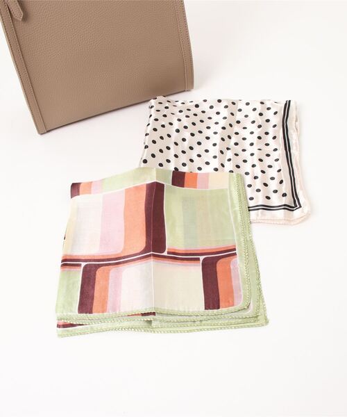 cache cache（カシュ カシュ）の「カシュカシュ cachecache / WEB限定チェンジスカーフA4縦型トートバッグ（トートバッグ・レディース・サックスブルー/ライトグレー/ベージュ系その他/ラベンダー/ブラック・FREE）」の11枚目の写真