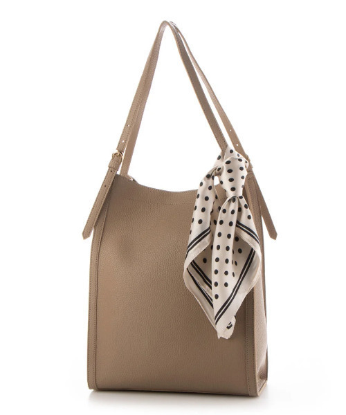 cache cache（カシュ カシュ）の「カシュカシュ cachecache / WEB限定チェンジスカーフA4縦型トートバッグ（トートバッグ・レディース・サックスブルー/ライトグレー/ベージュ系その他/ラベンダー/ブラック・FREE）」の21枚目の写真