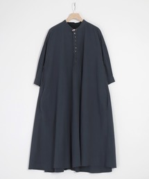 Brocante | [Brocante / ブロカント] コットンレーヨンヴィンテージクロス カンパーニュワンピース(ワンピース)