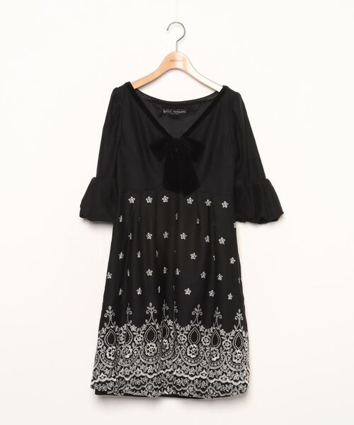 セール ブランド古着 刺繍7分袖ワンピース ワンピース Keita Maruyama ケイタマルヤマ のファッション通販 Zozoused